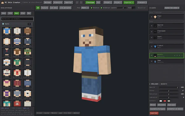 MC Skin Creator